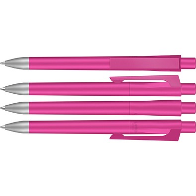 uma® CHECK SI Druckkugelschreiber, magenta