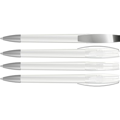 uma® CHILL C transparent SI Drehkugelschreiber, klar
