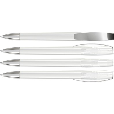 uma® CHILL transparent SI Drehkugelschreiber, klar