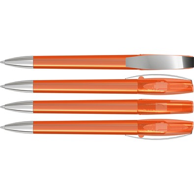 uma® CHILL transparent SI Drehkugelschreiber, orange