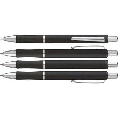 uma® COMMA Druckkugelschreiber, schwarz