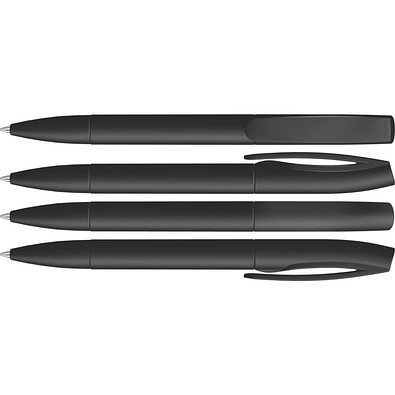 uma® CORAL Drehkugelschreiber, schwarz