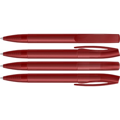 uma® CORAL frozen Drehkugelschreiber, rot