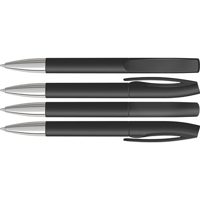 uma® CORAL SI Drehkugelschreiber, schwarz