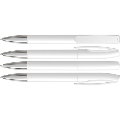 uma® CORAL SI Drehkugelschreiber, weiss