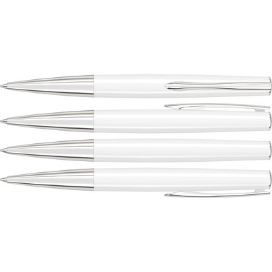 uma® ELEGANCE Drehkugelschreiber, weiss