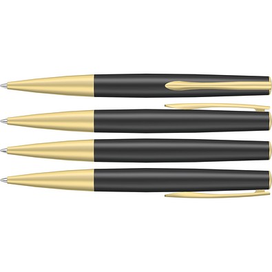 uma® ELEGANCE GO Drehkugelschreiber, schwarz