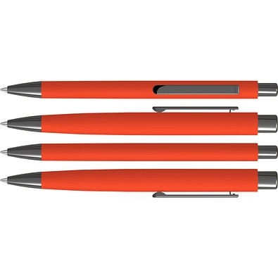 uma® ELLIPSE GUM Druckkugelschreiber, orange