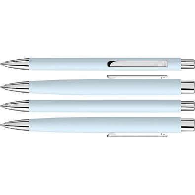 uma® ELLIPSE SI Druckkugelschreiber, pastell blau