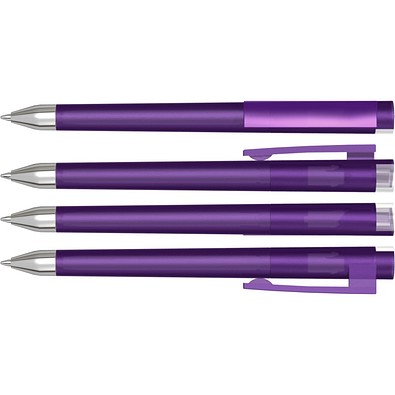 uma® GEOS frozen SI Drehkugelschreiber, violett