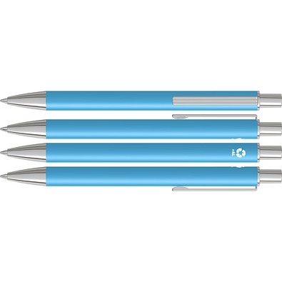 uma® GROOVE RECY Druckkugelschreiber, hellblau