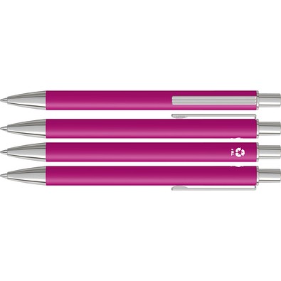 uma® GROOVE RECY Druckkugelschreiber, magenta