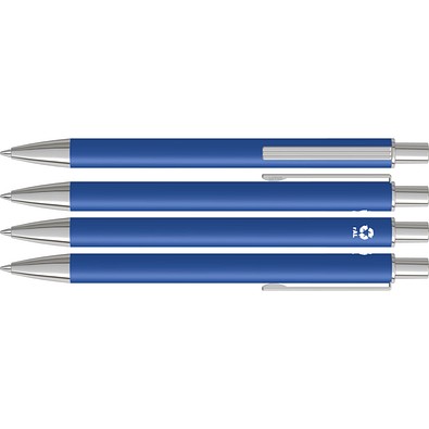 uma® GROOVE RECY Druckkugelschreiber, mittelblau