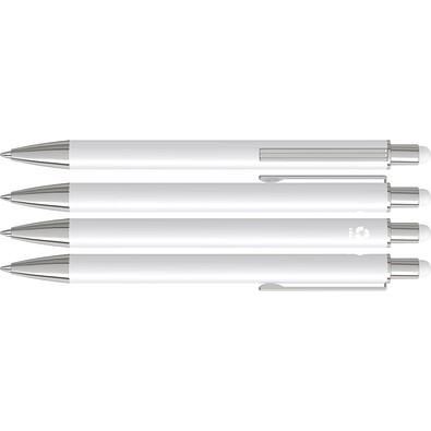 uma® GROOVE TOUCH RECY Touchpen, weiss