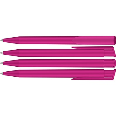 uma® HAPPY Druckkugelschreiber, magenta