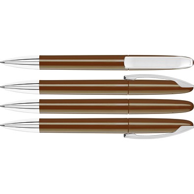uma® ICON M-SI Drehkugelschreiber, braun