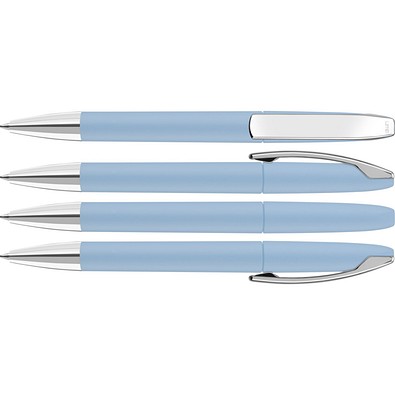 uma® ICON M SI GUM Drehkugelschreiber, hellblau