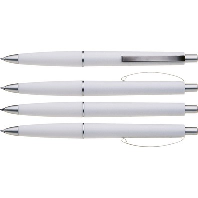 uma® JAZZ Druckkugelschreiber, weiss