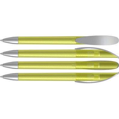 uma® KLICK Drehkugelschreiber, gelb