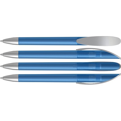 uma® KLICK Drehkugelschreiber, hellblau