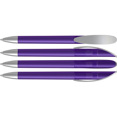 uma® KLICK Drehkugelschreiber, violett