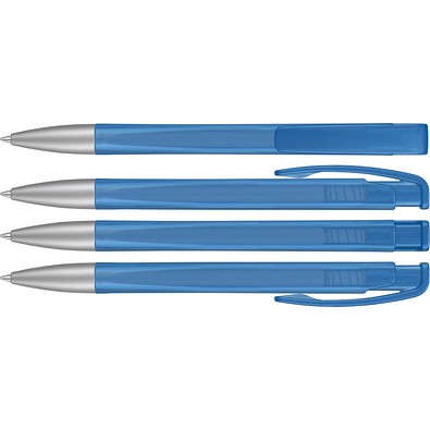 uma® LINEO frozen SI Druckkugelschreiber, hellblau