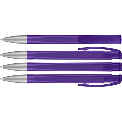 uma® LINEO frozen SI Druckkugelschreiber, violett