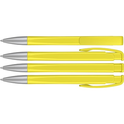 uma® LINEO SI Druckkugelschreiber, gelb