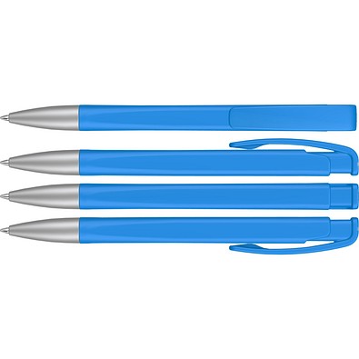 uma® LINEO SI Druckkugelschreiber, hellblau