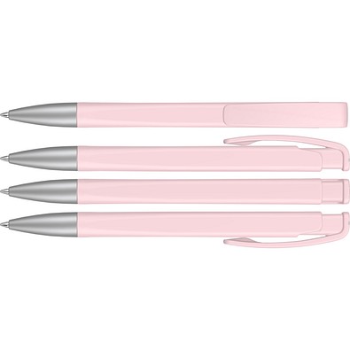uma® LINEO SI Druckkugelschreiber, pastell rosa