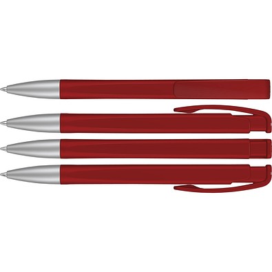 uma® LINEO SI Druckkugelschreiber, rot