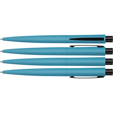 uma® LUMOS M GUM Druckkugelschreiber, hellblau