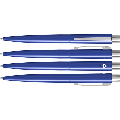 uma® LUMOS RECY Druckkugelschreiber, mittelblau