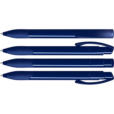 uma® OMEGA grip Druckkugelschreiber, blau
