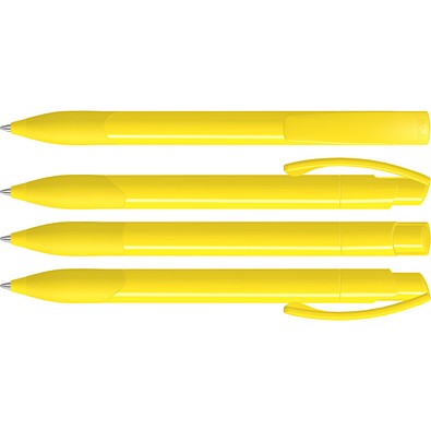 uma® OMEGA grip Druckkugelschreiber, gelb