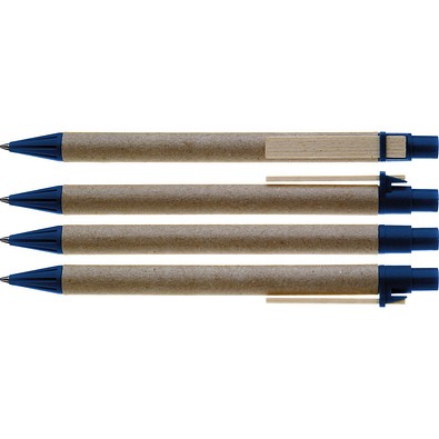uma® PAPER PEN Druckkugelschreiber, mittelblau