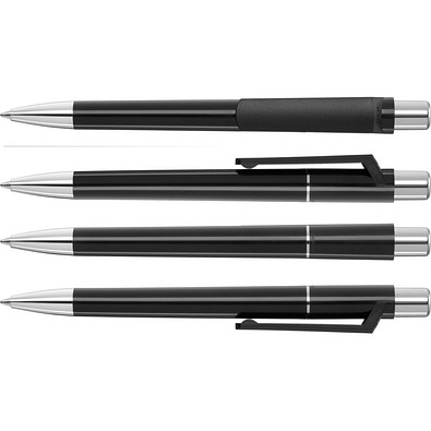 uma® PEPP SI Druckkugelschreiber, schwarz