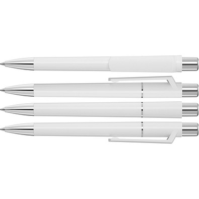 uma® PEPP SI Druckkugelschreiber, weiss