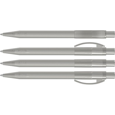 uma® PIXEL frozen Druckkugelschreiber, grau