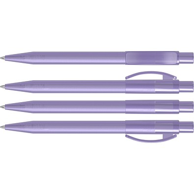 uma® PIXEL frozen Druckkugelschreiber, hellviolett