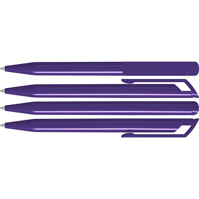 uma® POP Drehkugelschreiber, dunkelviolett