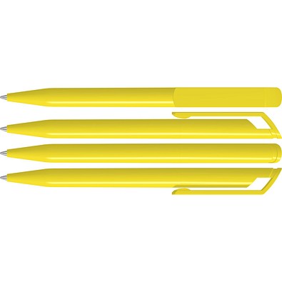 uma® POP Drehkugelschreiber, gelb