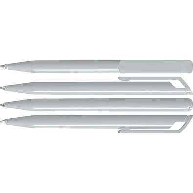 uma® POP Drehkugelschreiber, grau