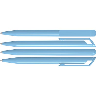 uma® POP Drehkugelschreiber, hellblau