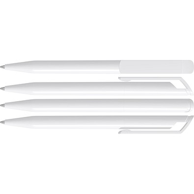 uma® POP Drehkugelschreiber, weiss