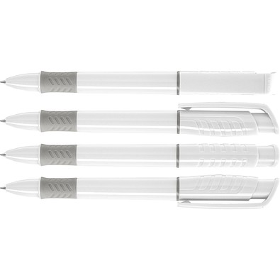 uma® PRIMA Druckkugelschreiber, grau