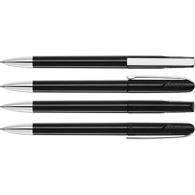 uma® PUR SI Drehkugelschreiber, schwarz