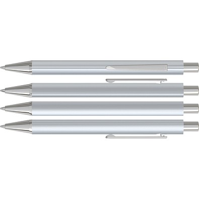 uma® PYRA Druckkugelschreiber, silber