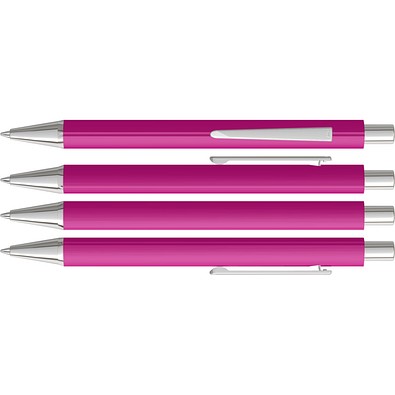 uma® PYRA GUM Druckkugelschreiber, magenta