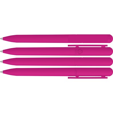 uma® RECYCLED PET PEN CHANGE GUM Drehkugelschreiber, magenta